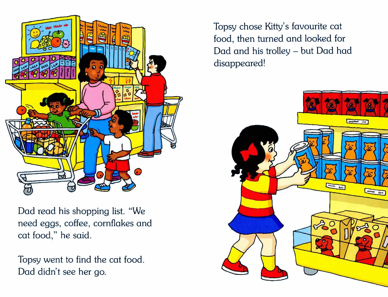 Ladybird - Topsy Tim Books - Little Shoppers (06),绘本,绘本故事,绘本阅读,故事书,童书,图画书,课外阅读